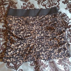BOGO Charlotte Russe Leopard mini Skirt